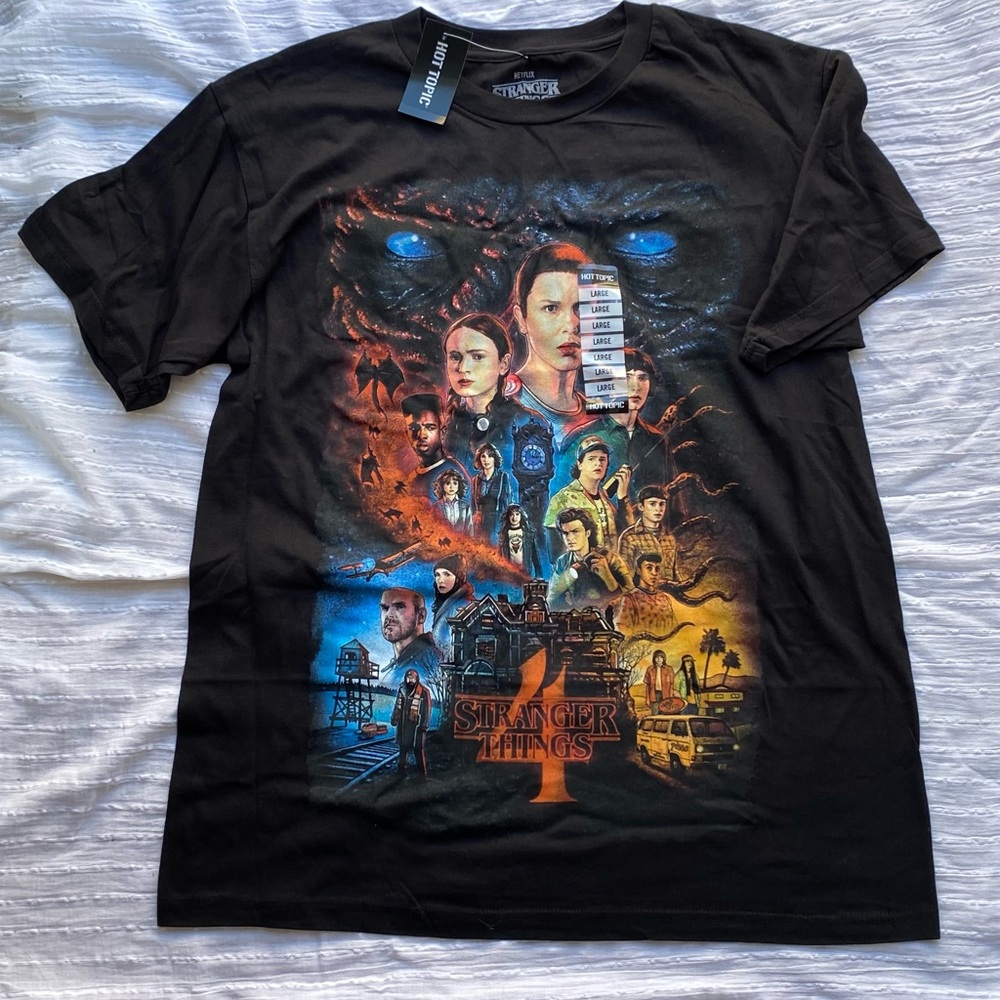 Hot topic Stranger things t shirt